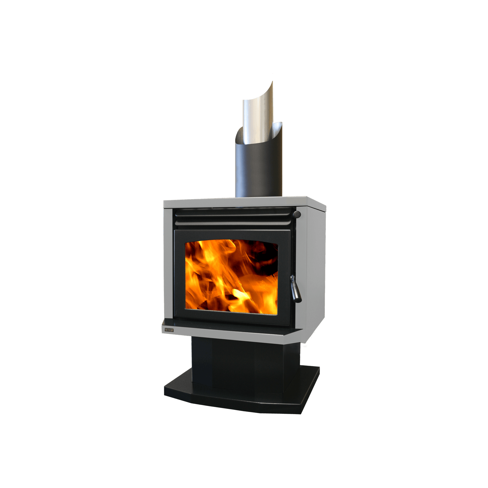 Ethos Genesis Freestanding Wood Fireplace gallery detail image