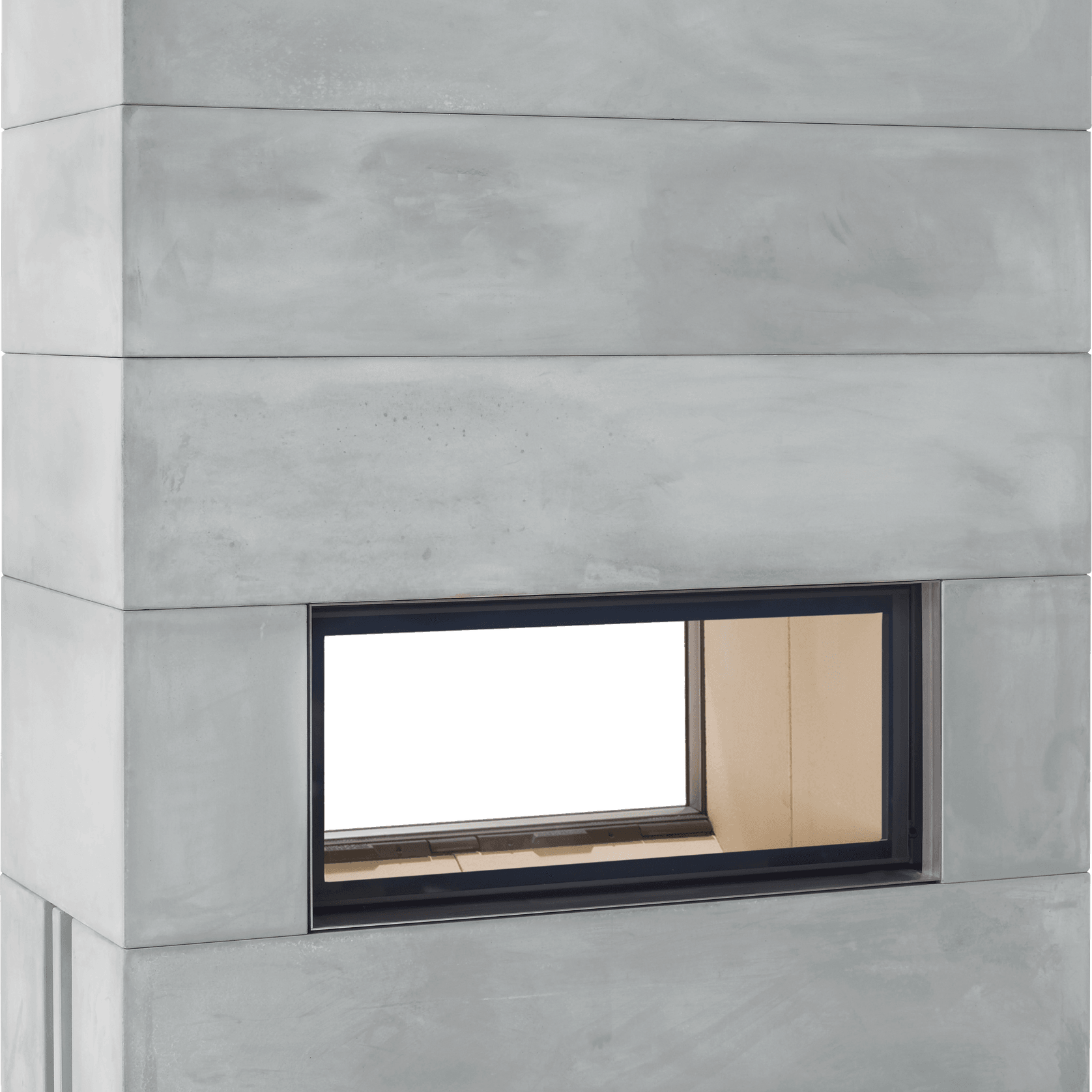 Euro Brunner Tunnel 101/45 Wood Fireplace gallery detail image