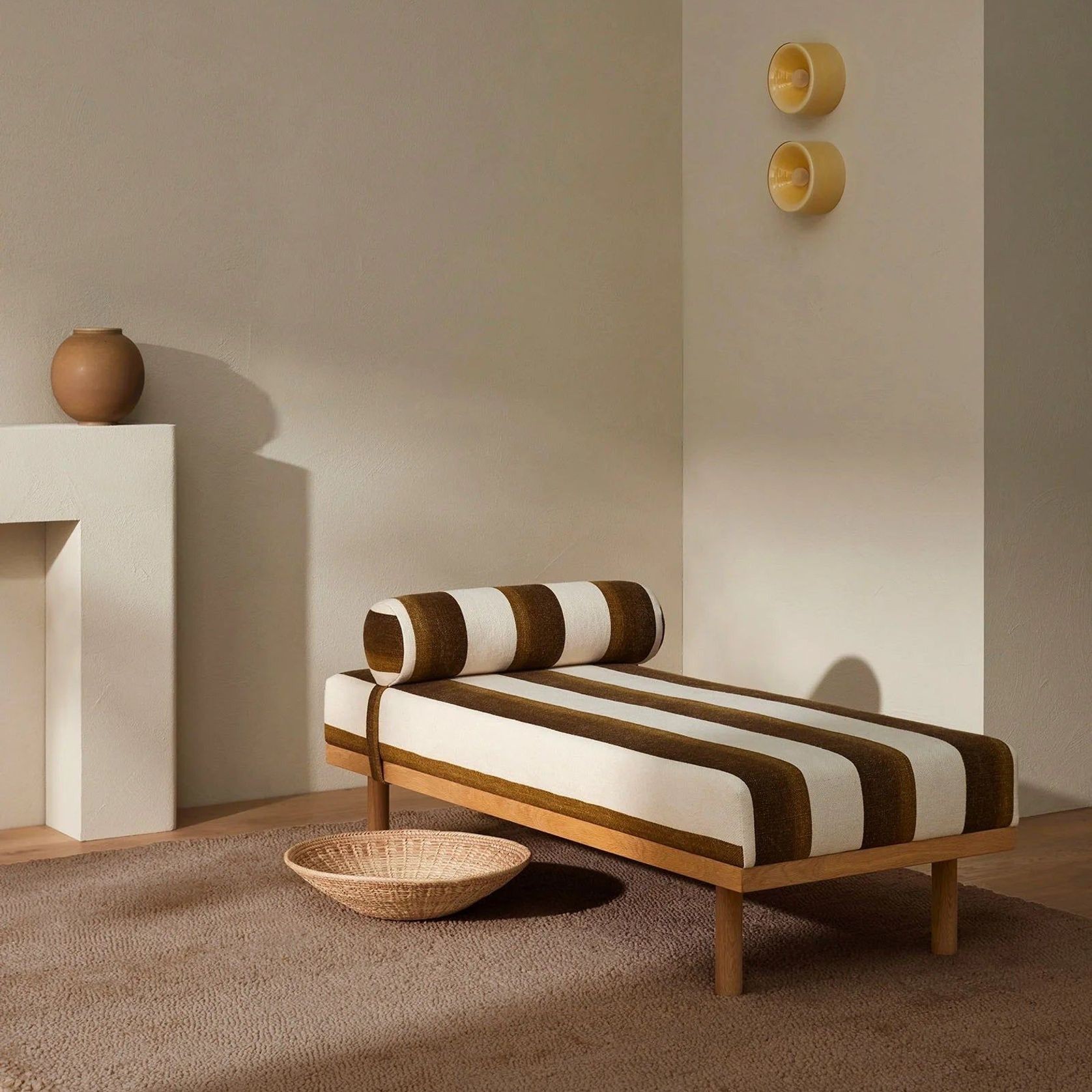 Weave Home Valencia Floor Rug - Latte gallery detail image