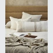 Baya Bettie Cushion - Oatmeal | Extra-Long Lumbar gallery detail image