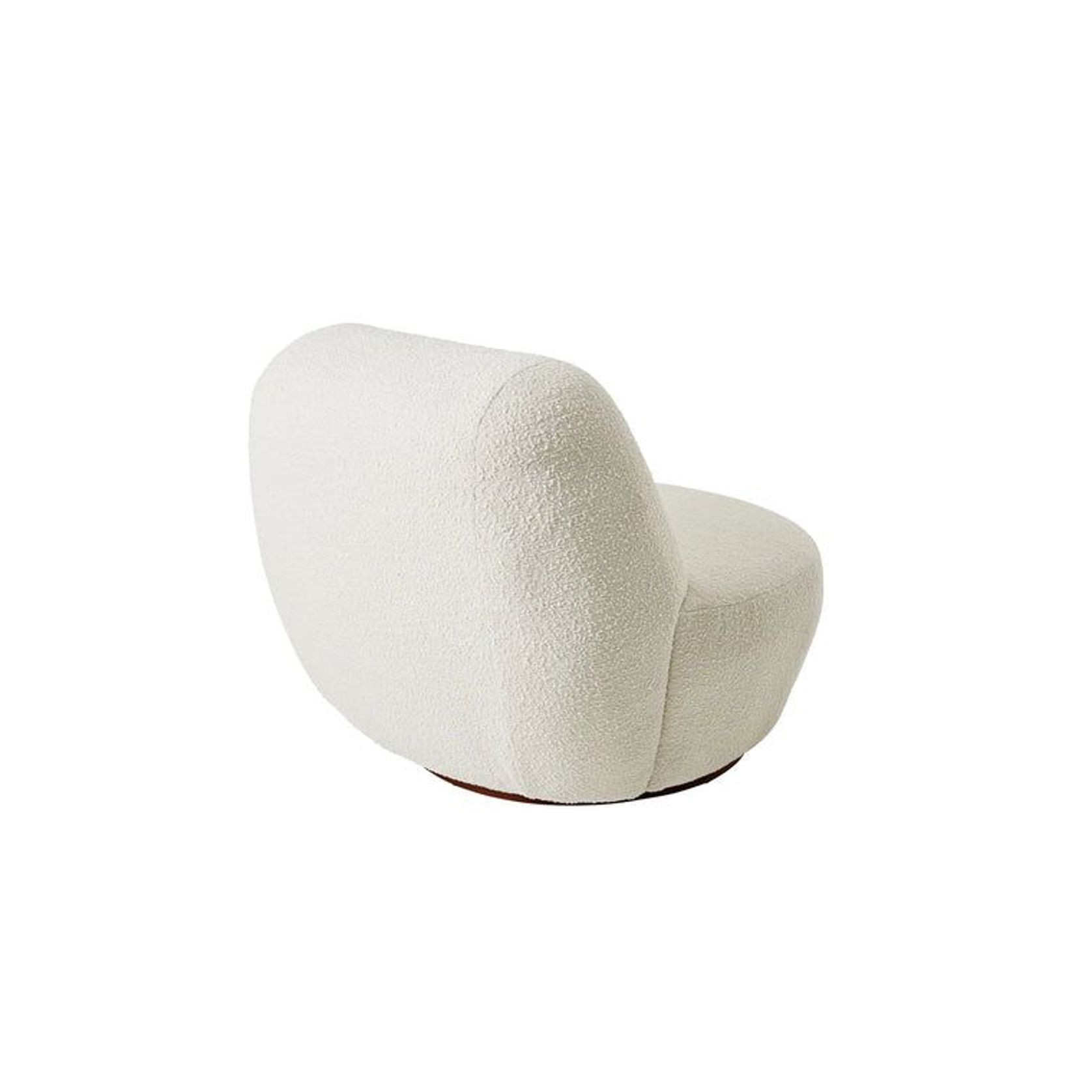 Pace White Boucle Occasional Chair gallery detail image