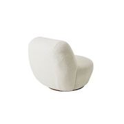 Pace White Boucle Occasional Chair gallery detail image