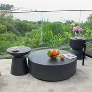 Rome Coffee Table Large Slate Black gallery detail image