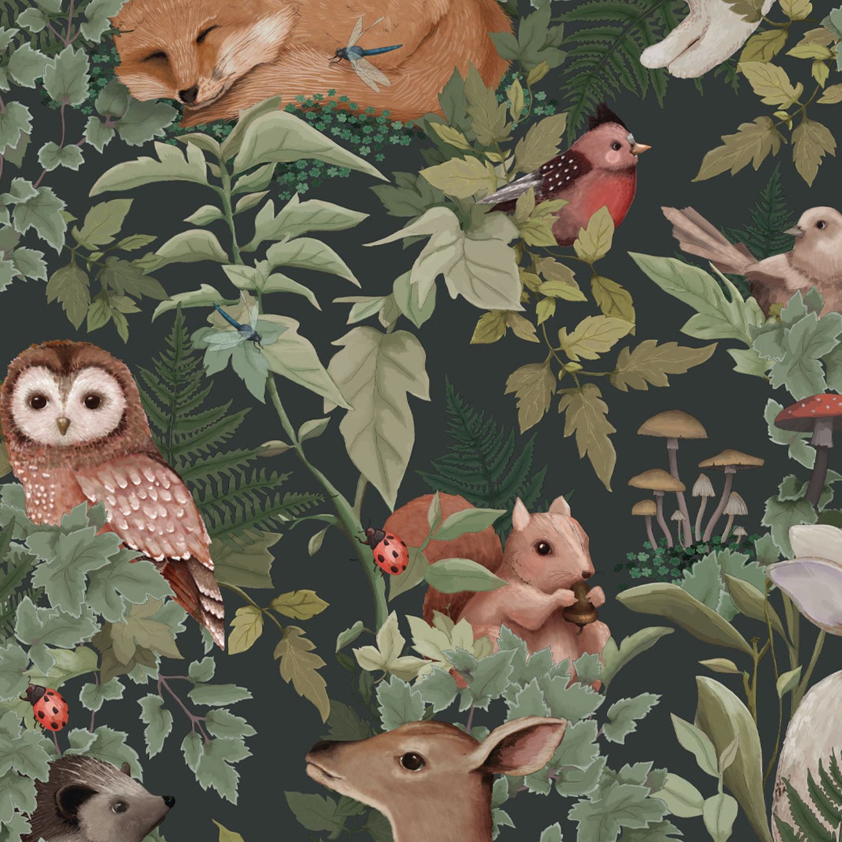 In The Woods Wallpaper gallery detail image