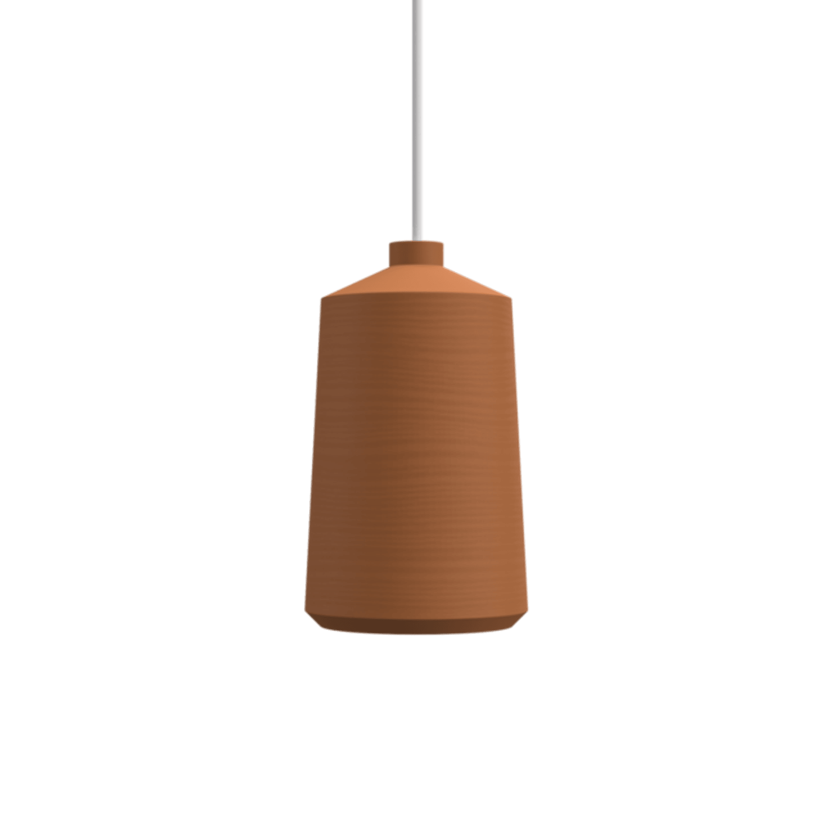 Flame Clay Pendant gallery detail image