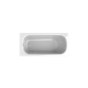 BetteForm 1600 Inset Bath Gloss White gallery detail image