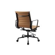 DAKIN Low Back Office Chair - Tan & Black gallery detail image