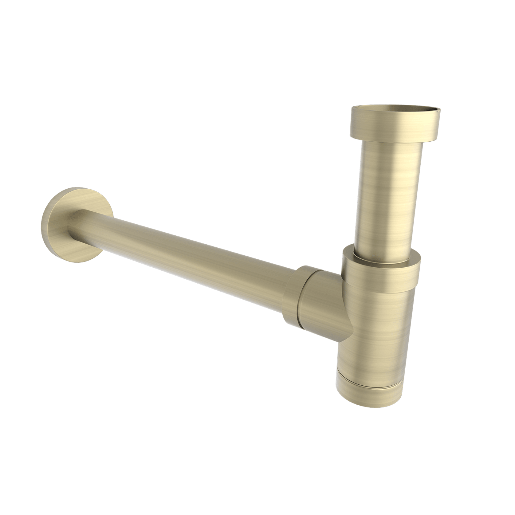 32mm Bottle Trap Brushed Gold gallery detail image