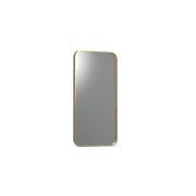 Frame XL 1000 Rectangle Mirror Brushed Brass gallery detail image