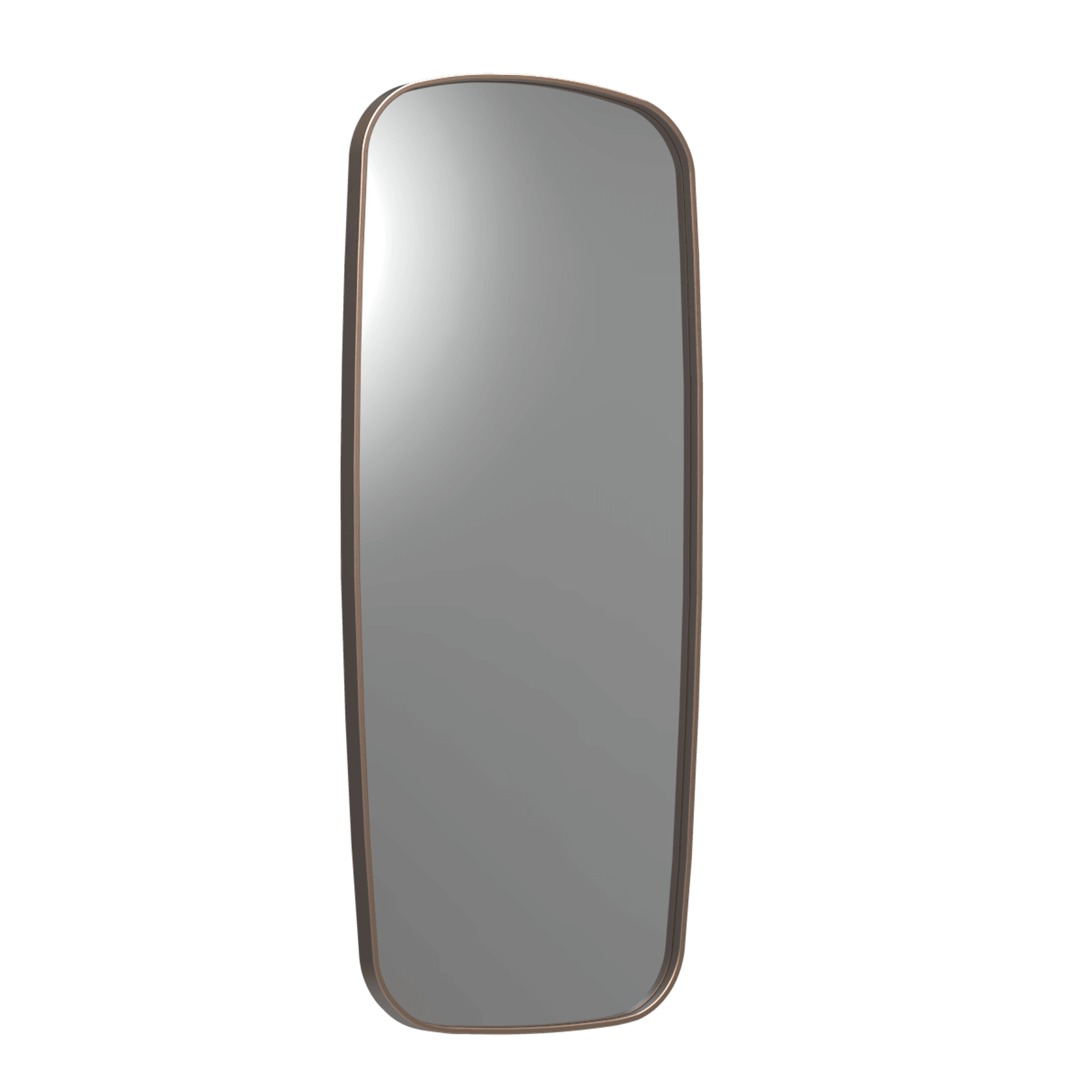 Frame XL 1000 Soft Rectangle Mirror Aged Brass gallery detail image