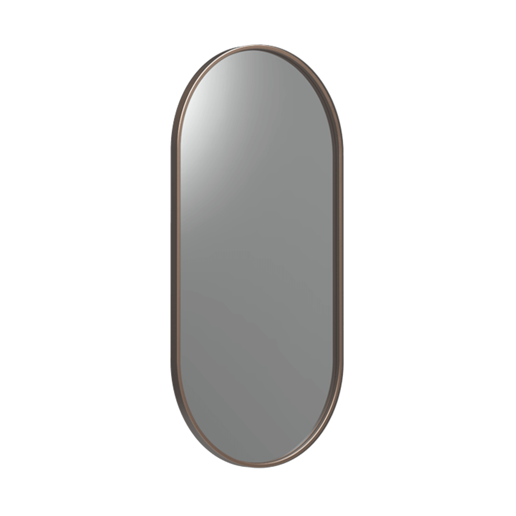 Frame XL 600 Pill Mirror Aged Brass gallery detail image