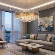 Ashton Collection - Chandelier - Antique Gold - W:80cm gallery detail image