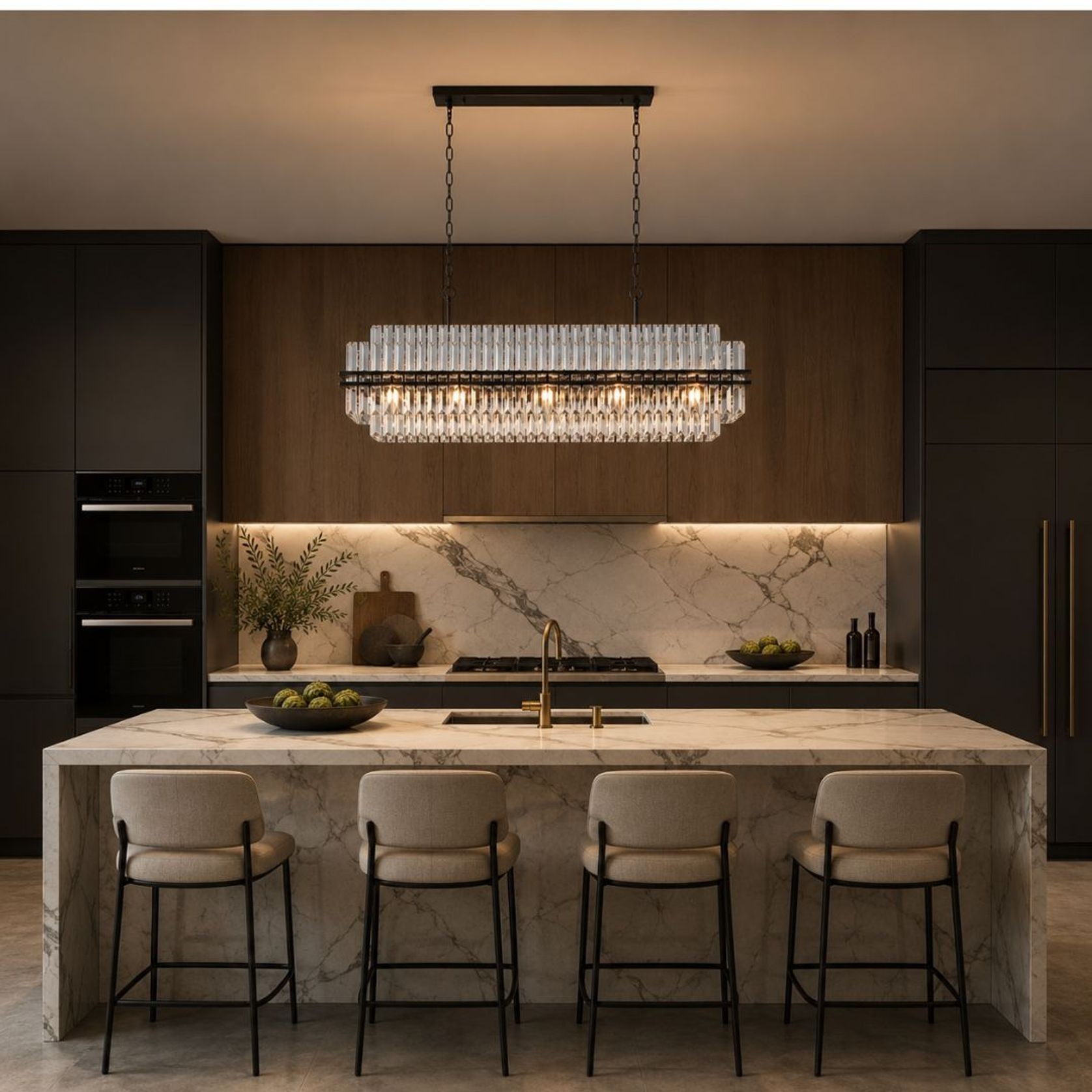 Ashton Collection - Bar Light - Warm Bronze Finish - W:120cm gallery detail image