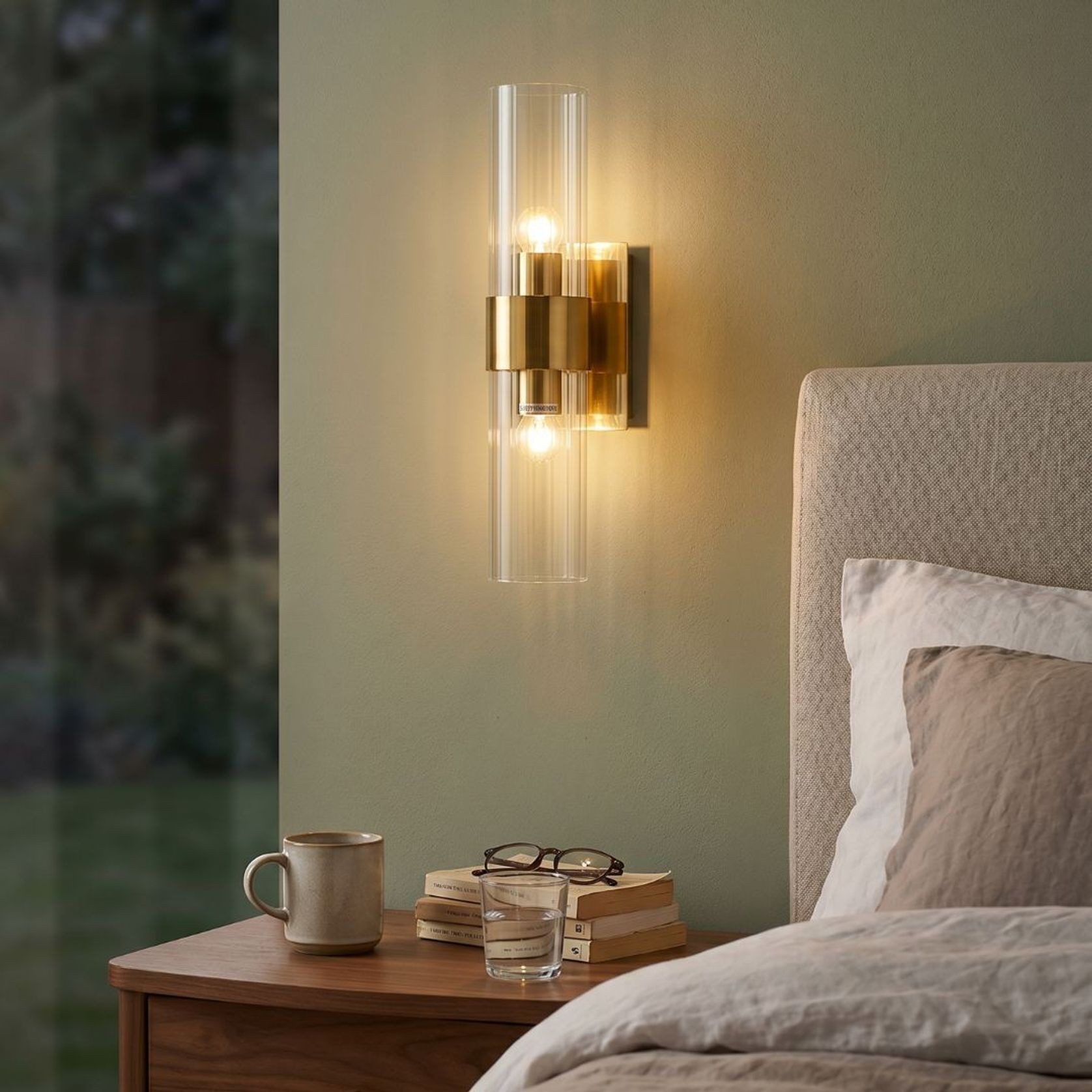 Provincial Collection Wall Sconce - Brass Finish - H:42cm gallery detail image