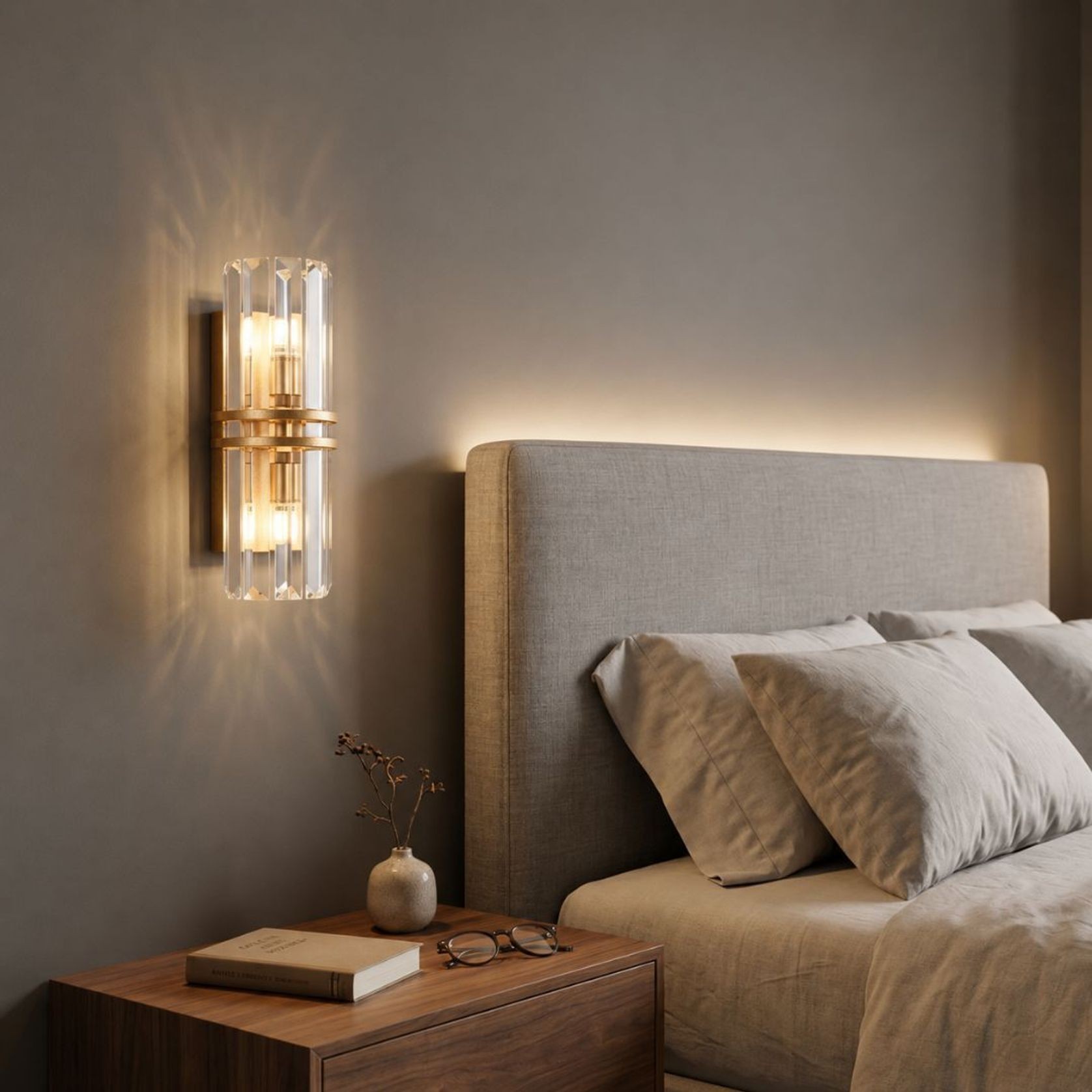 Ashton Collection - Wall Sconce - Antique Gold gallery detail image