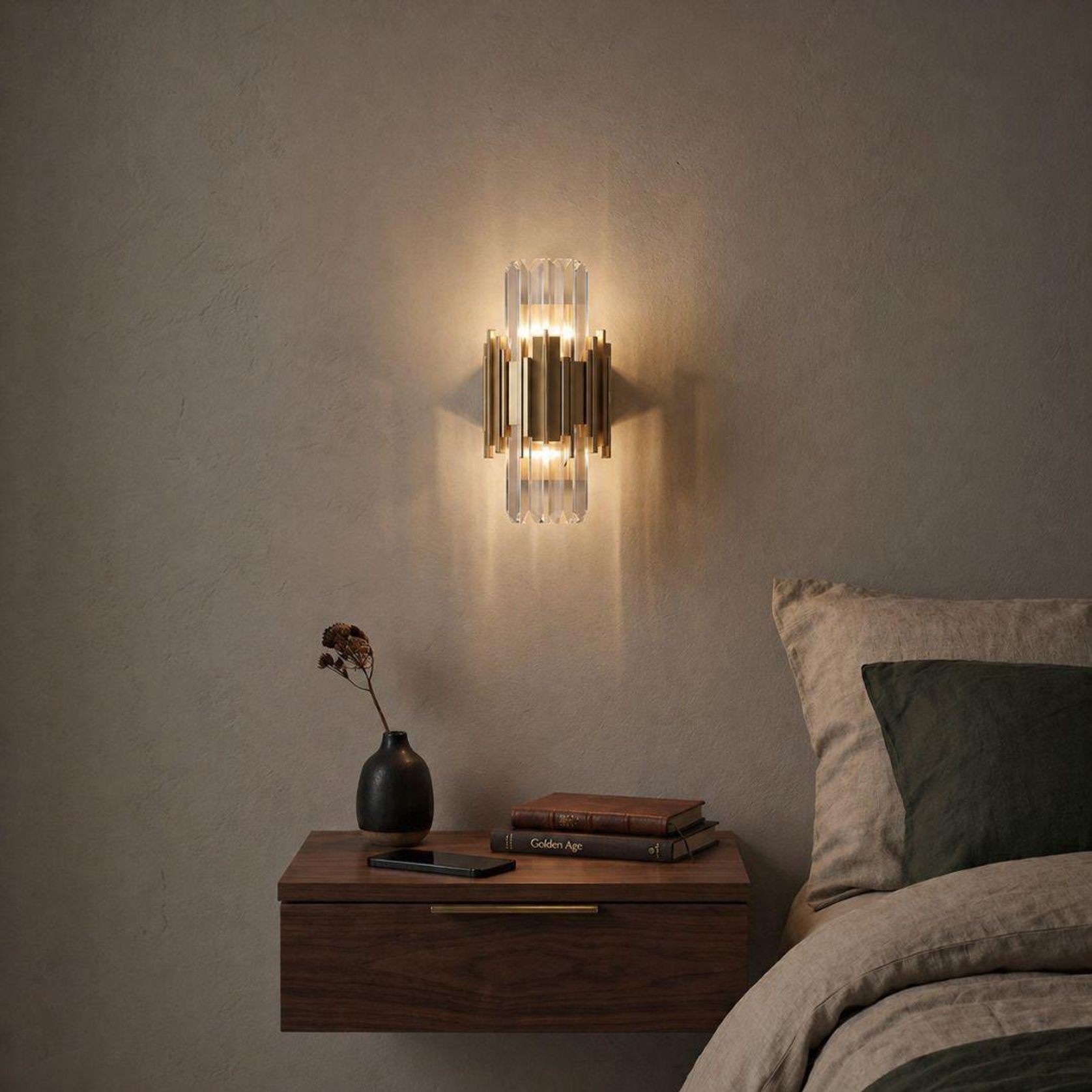 Allegra Collection - Wall Sconce - Brass gallery detail image