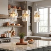 Ashton Collection - Pendant - Antique Gold Finish - W:20cm gallery detail image