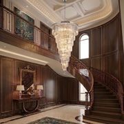 NewYork Oasis Spiral Chandelier - Chrome - Width: 90cm gallery detail image
