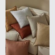 Weave Home Fiore Cushion - Rosewood | Square and Lumbar gallery detail image