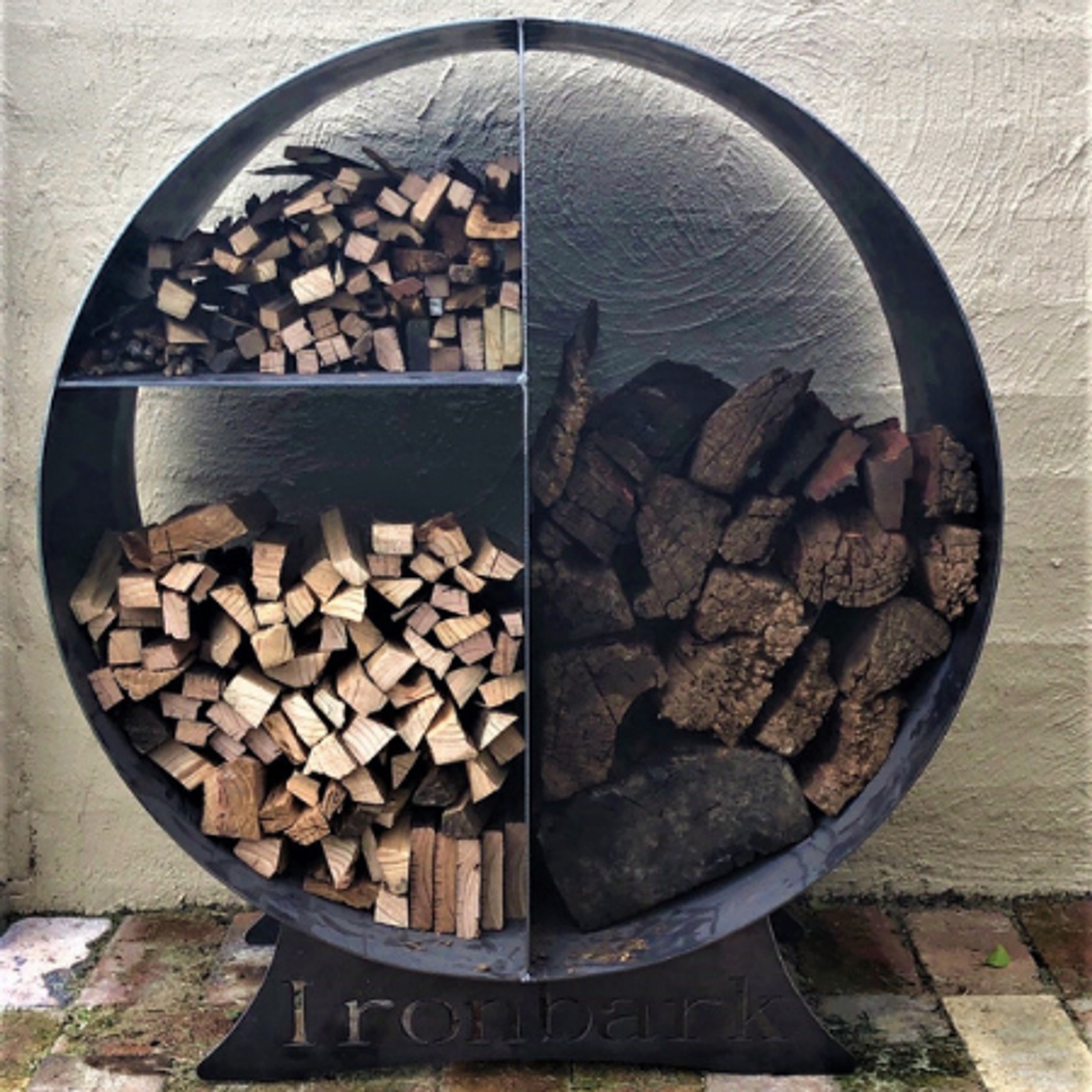 Round Fire Wood Stacker gallery detail image