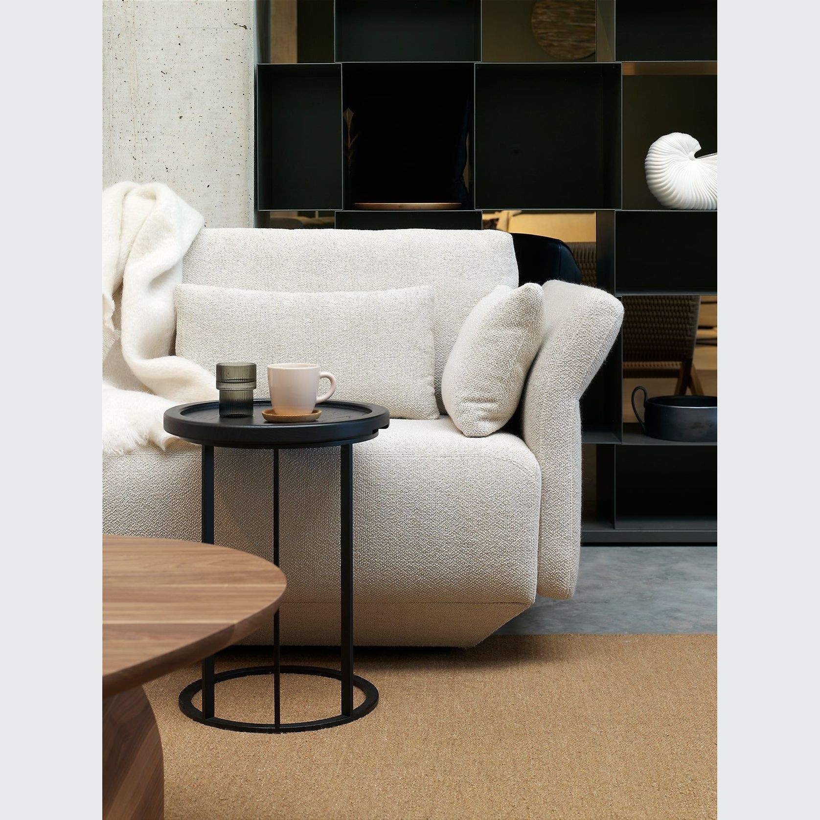 Flared Longchair Sofa by Qliv gallery detail image