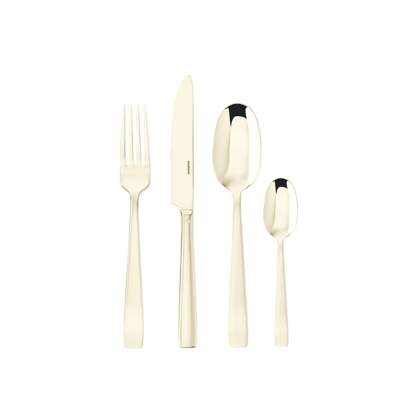 Flat PVD Champagne 24 Piece Set gallery detail image