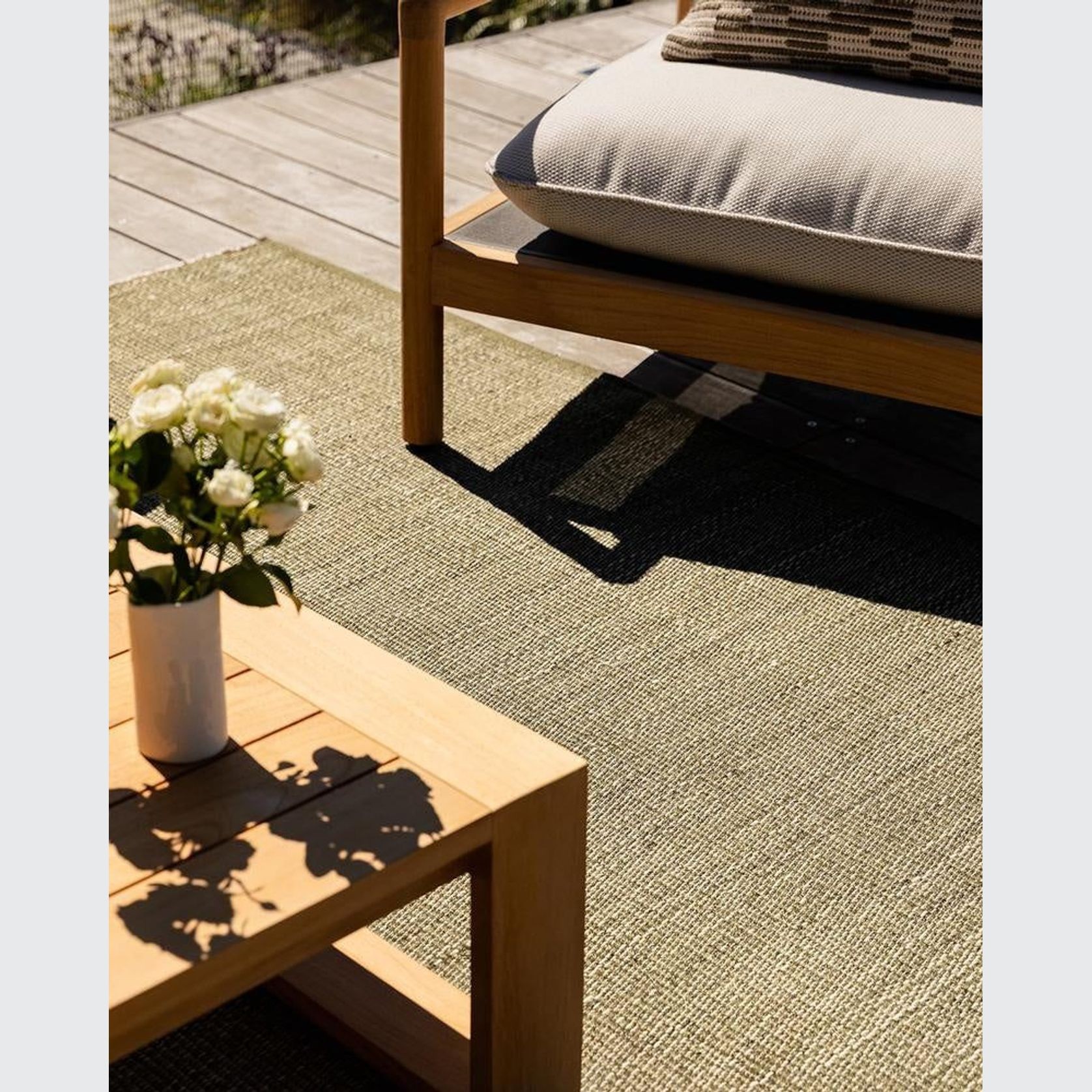 Baya Lonsdale Floor Rug - Olive | Indoor or Outdoor gallery detail image