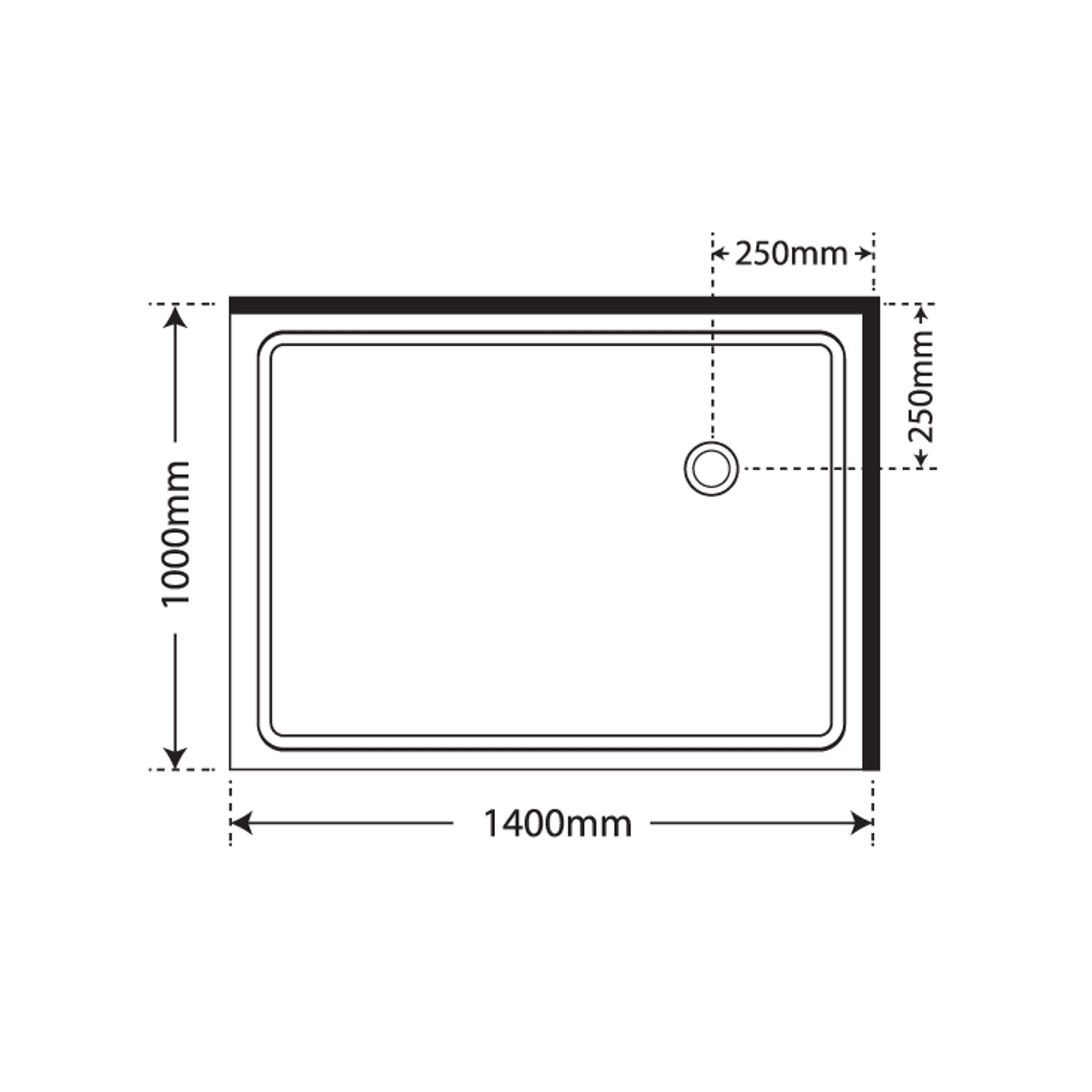 Adjustable Frameless Pivot Square 1400×1000 gallery detail image