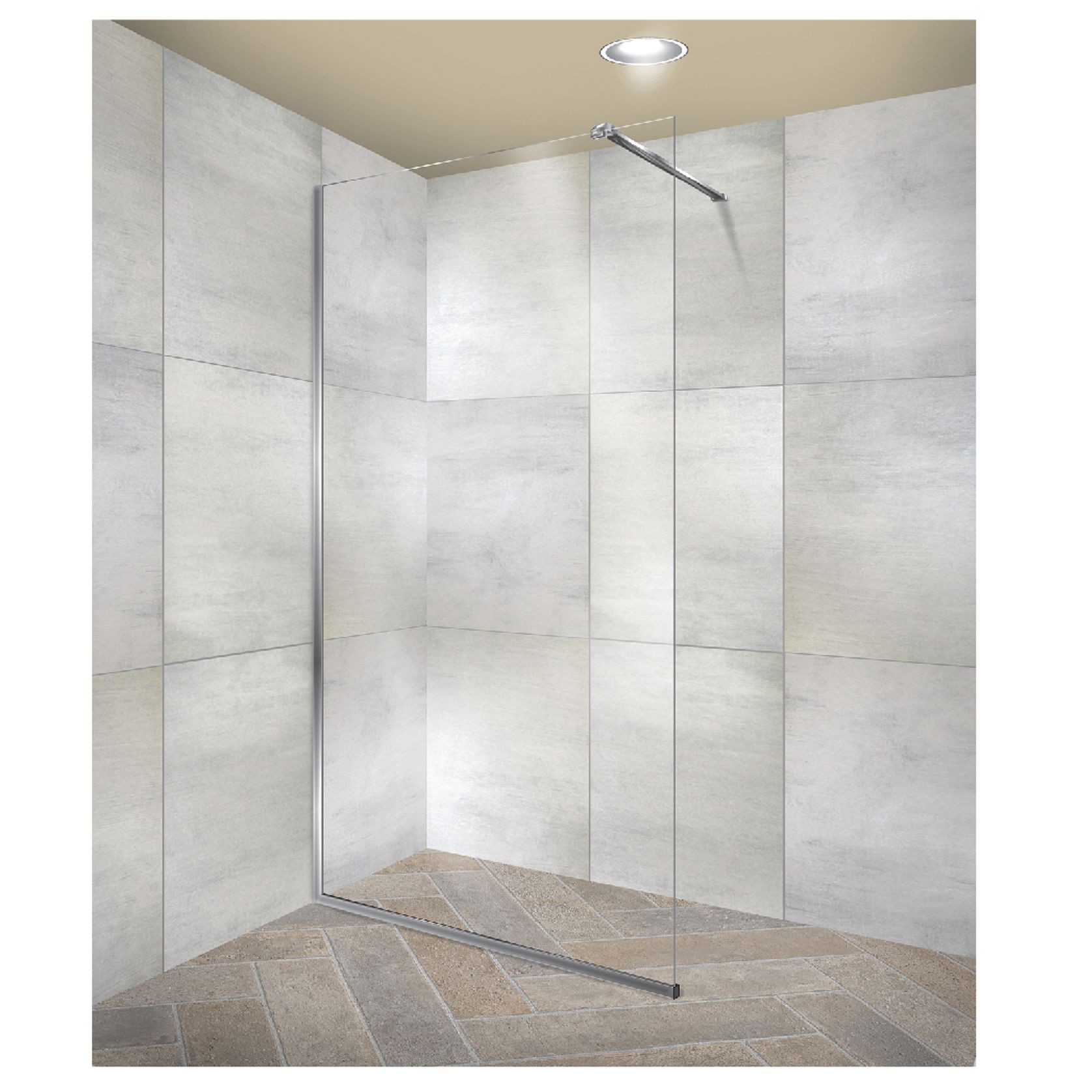 Frameless Walk In Panels gallery detail image