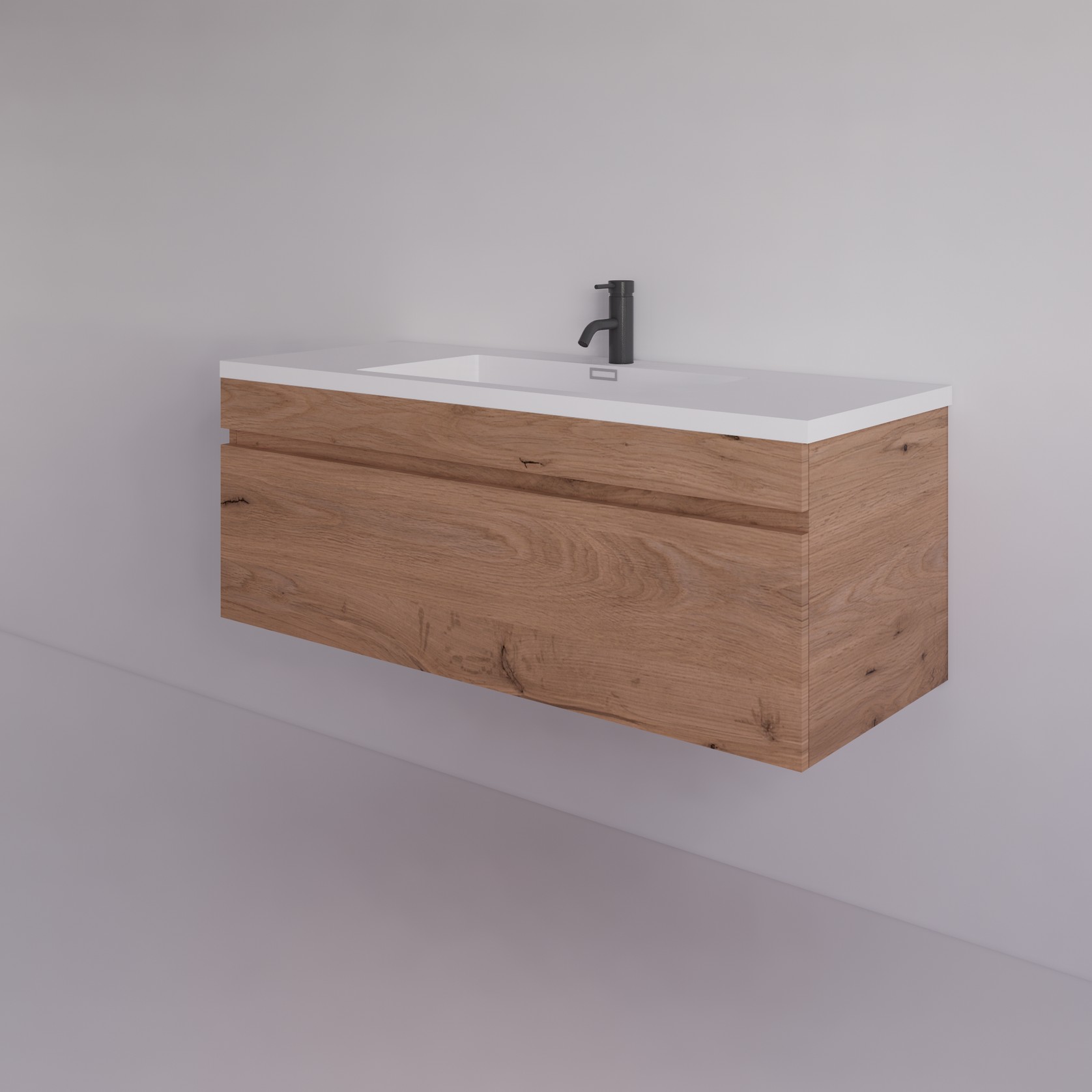 Code Lux 1200 Single Drawer Wall Hung Vanity Range gallery detail image