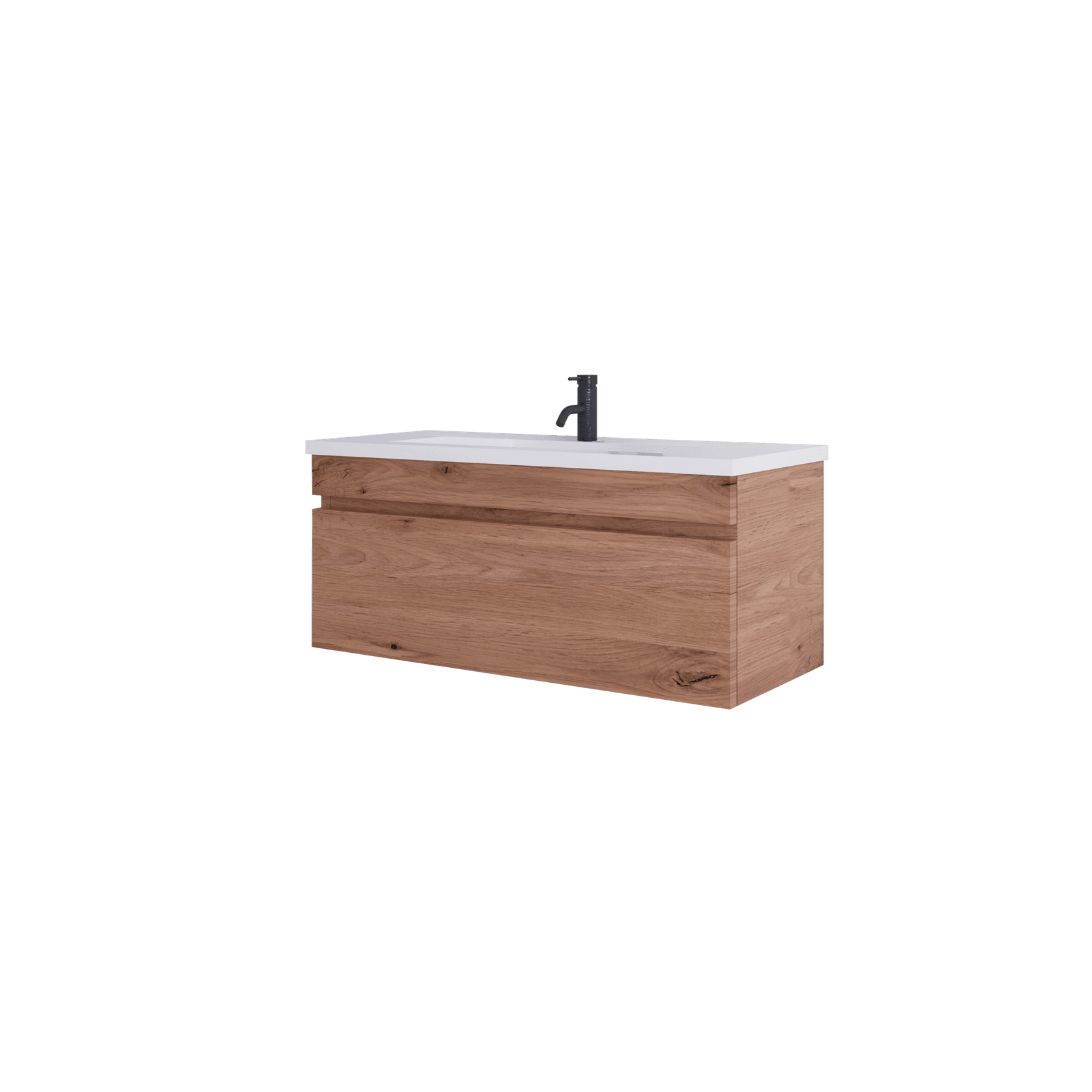 Code Lux 1200 Slim Single Drawer Vanity Range gallery detail image
