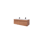 Code Lux 1500 Double Sink 2 Drawer Vanity - 5 Colours gallery detail image