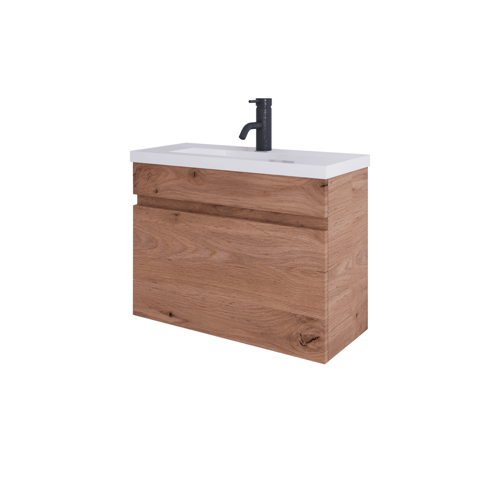 Code Lux 600 Slim Single Drawer Vanity Range gallery detail image