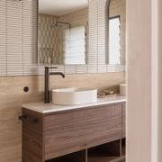 Elysian Extended Basin Mixer - Brushed Gunmetal gallery detail image