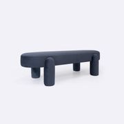 Freya Bench | French Navy gallery detail image