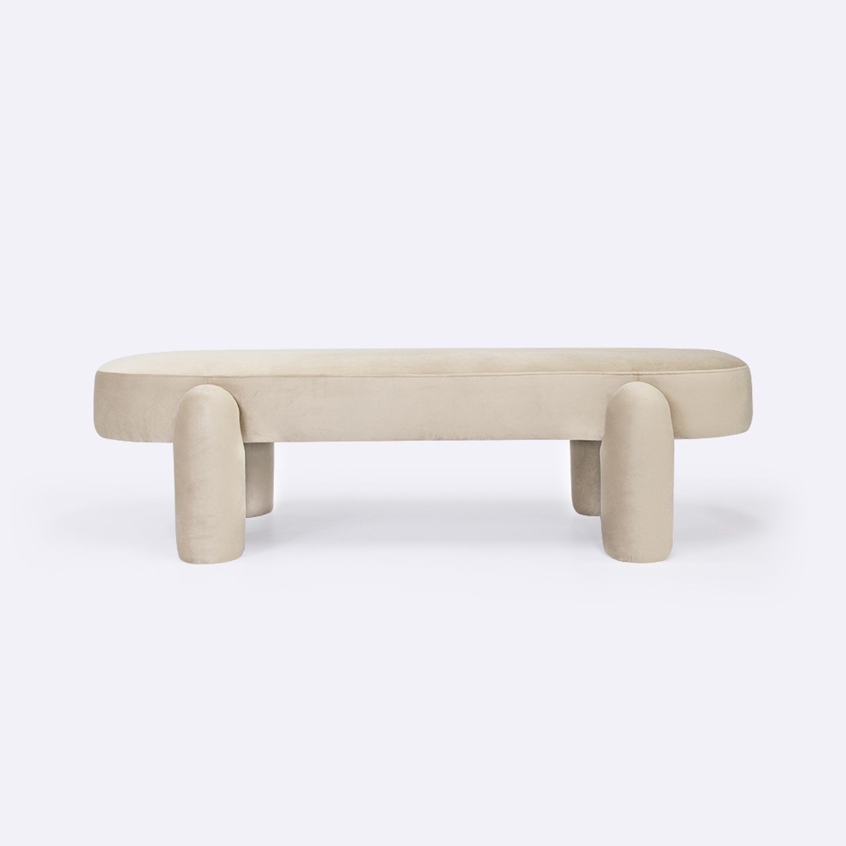 Freya Bench | Latte gallery detail image