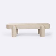 Freya Bench | Latte gallery detail image