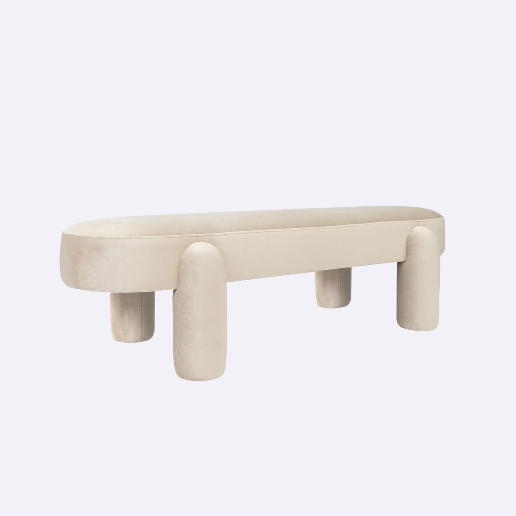 Freya Bench | Latte gallery detail image