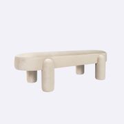 Freya Bench | Latte gallery detail image
