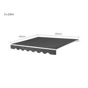 Fuji Manual Retractable Awning(valance removable) gallery detail image