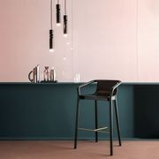 Lens Flair Pendant Light - Matte Black gallery detail image