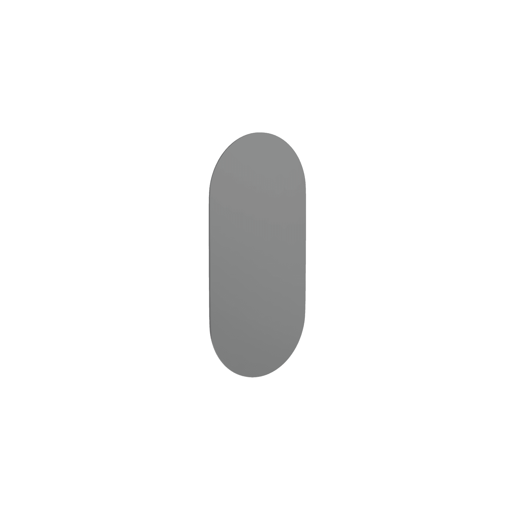 Galaxy 500 Pill Backlit Mirror gallery detail image