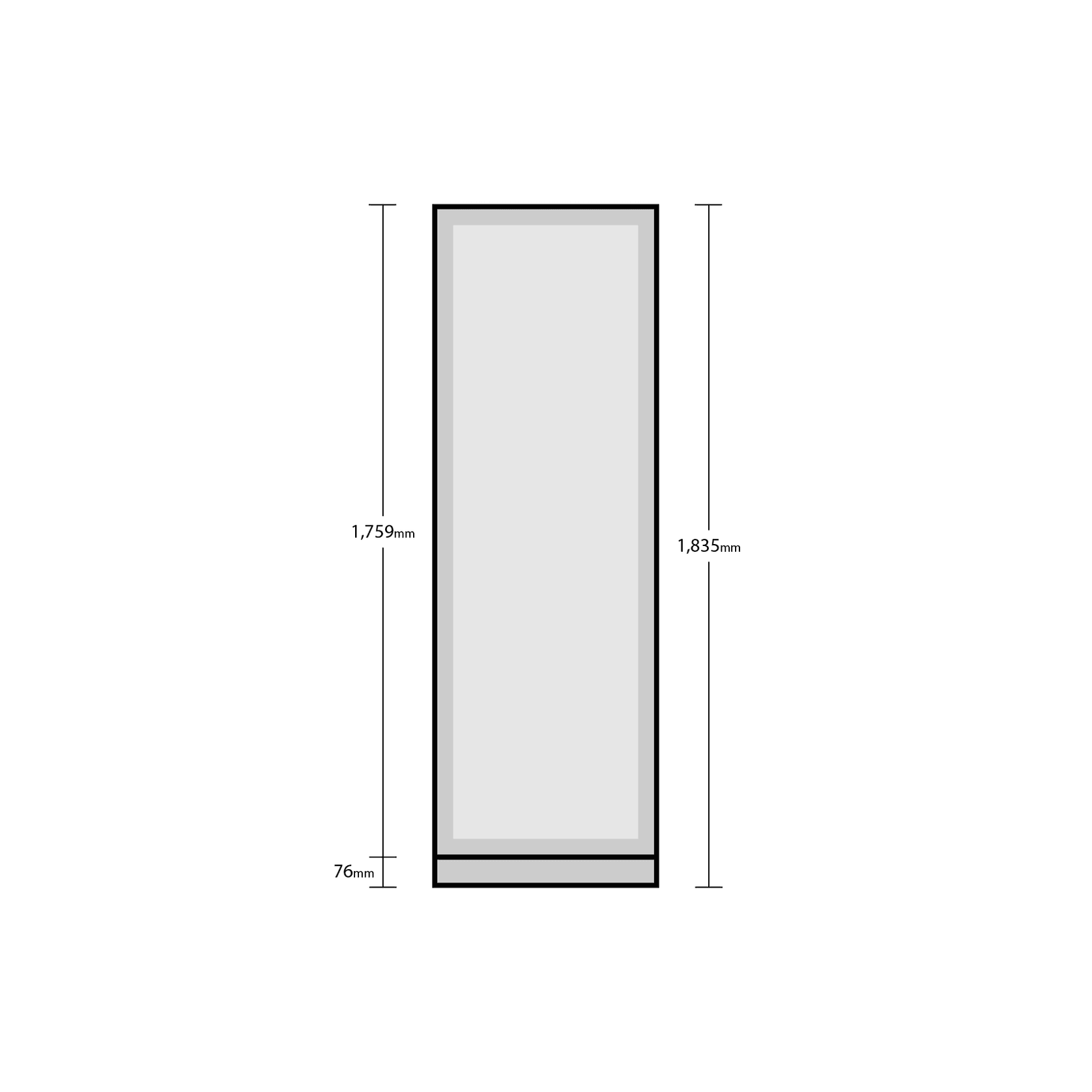 Grand Cru PRO 194 Bottle Single Zone Wine Fridge ArchiPro AU