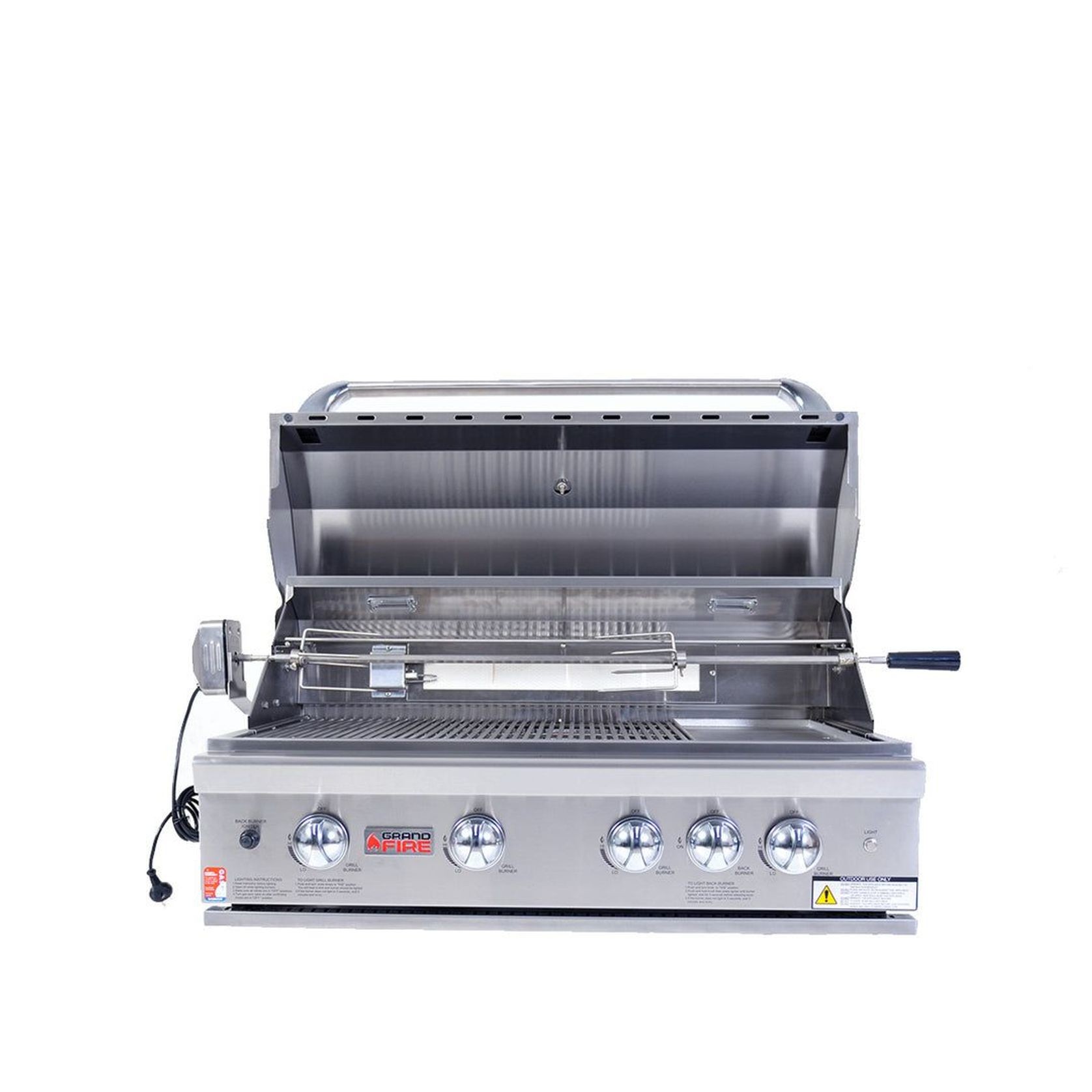 Grandfire Classic - 38″ Gas BBQ Head Unit For In-Built gallery detail image