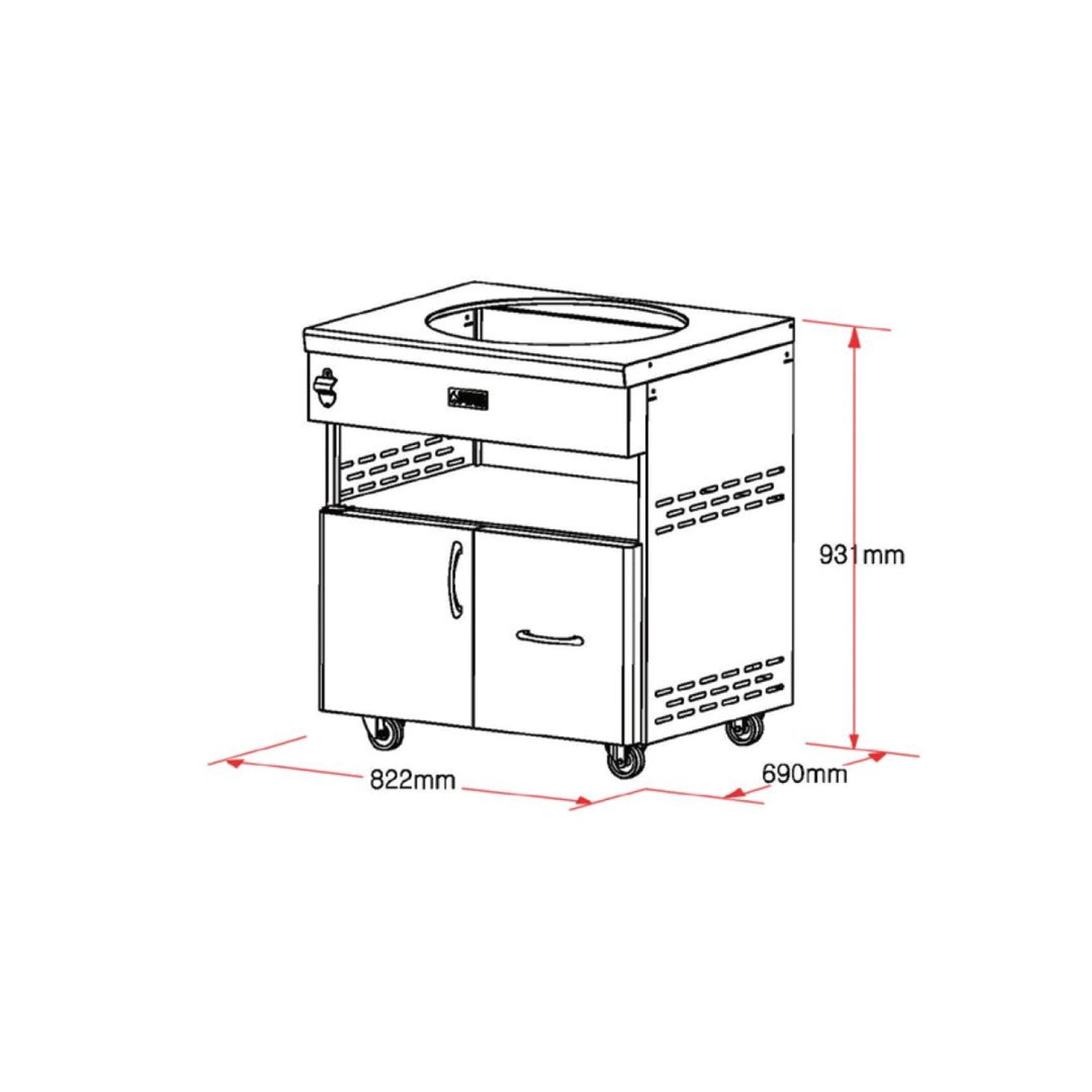 Kamado Module | Deluxe Series gallery detail image