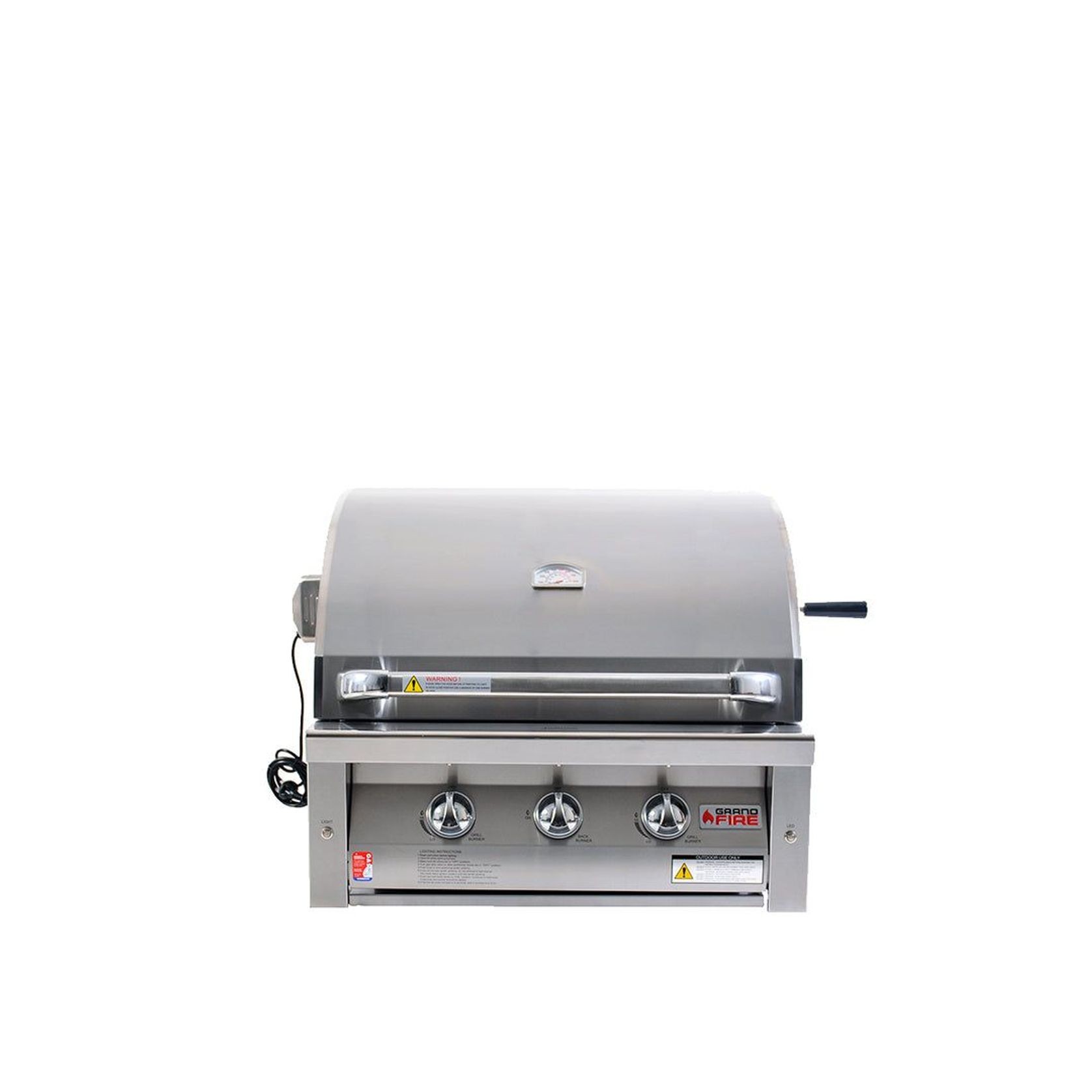 Grandfire Deluxe 30" Gas BBQ Head Unit | For In-Build gallery detail image