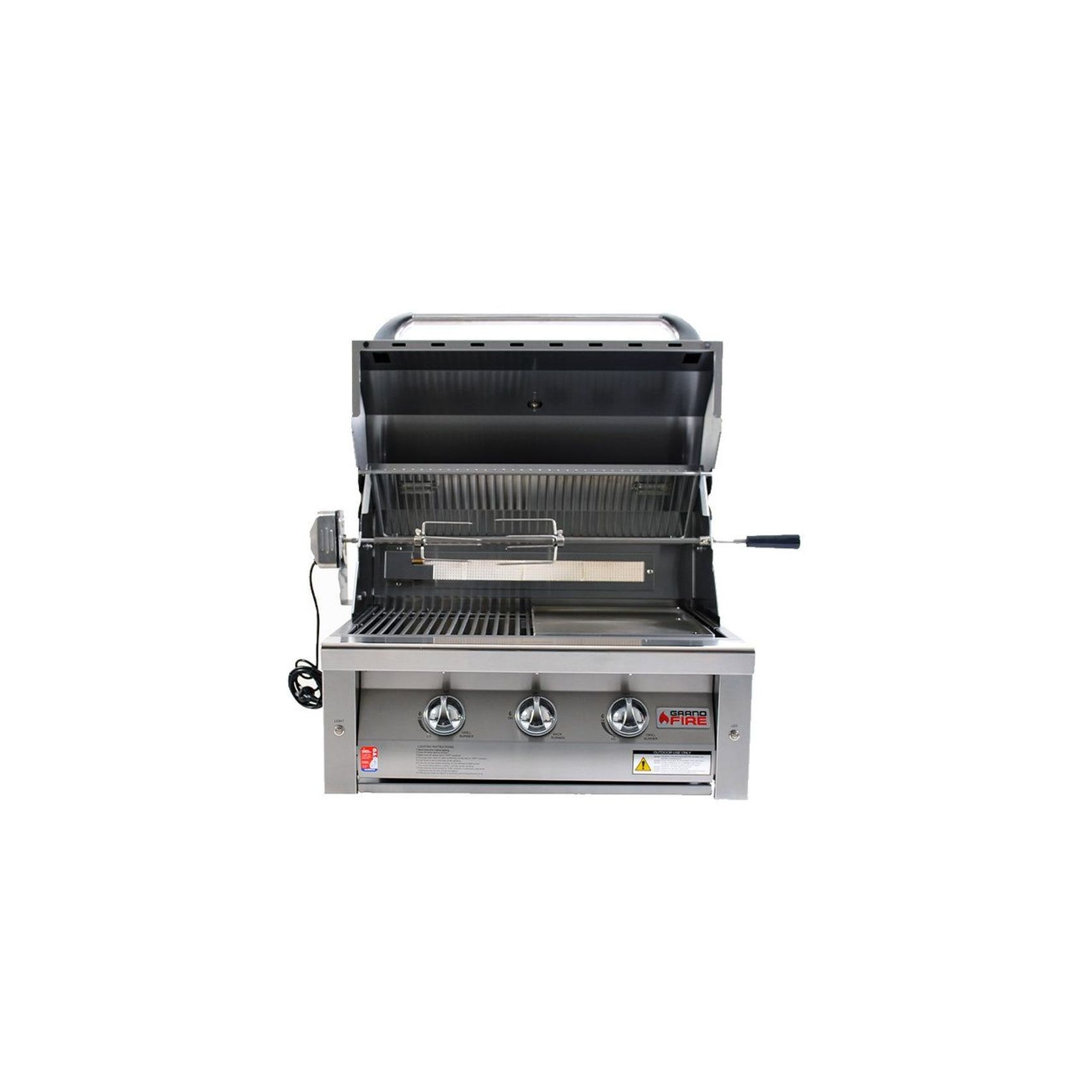 Grandfire Deluxe 30" Gas BBQ Head Unit | For In-Build gallery detail image