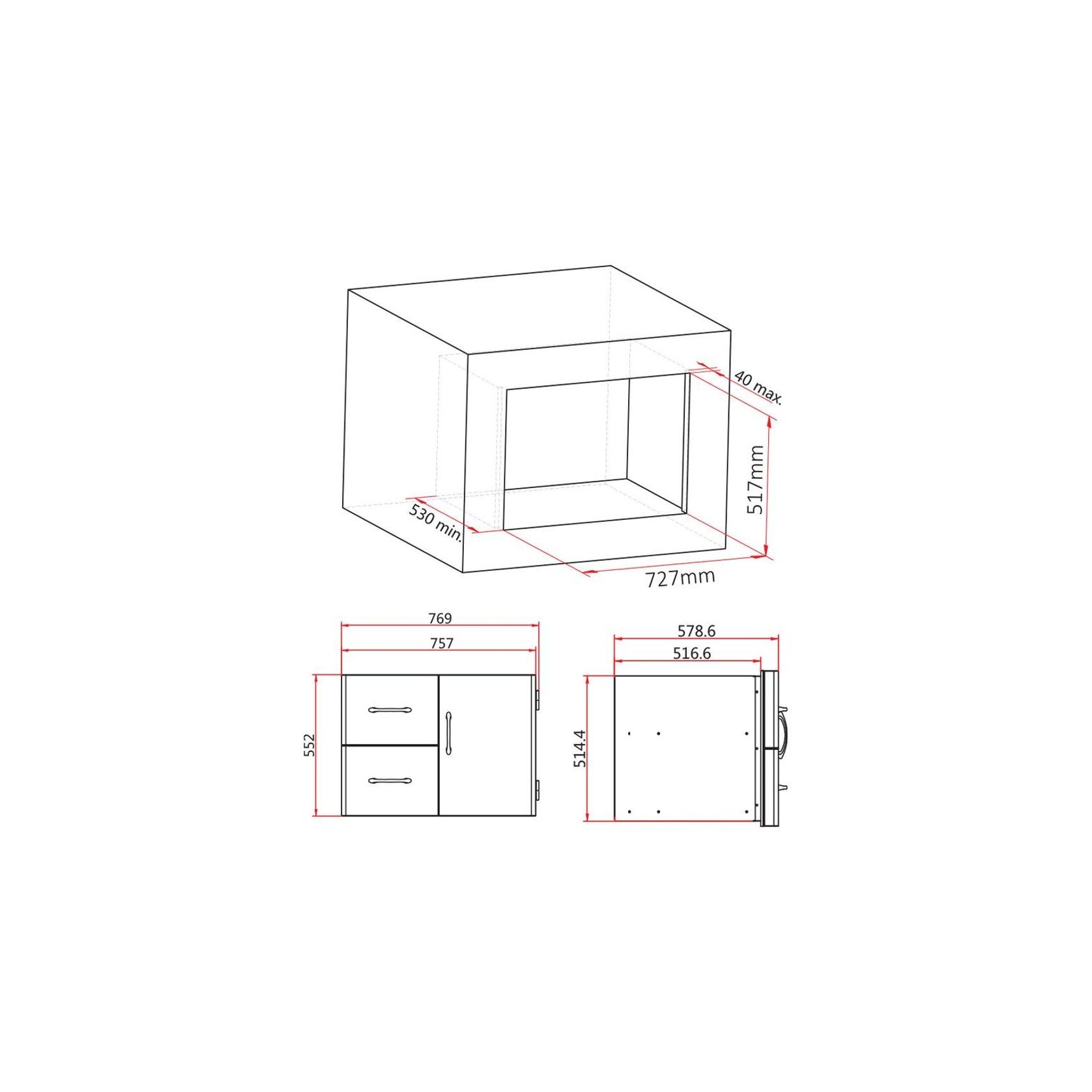 Door and Drawer Combo Unit | For In-Build gallery detail image