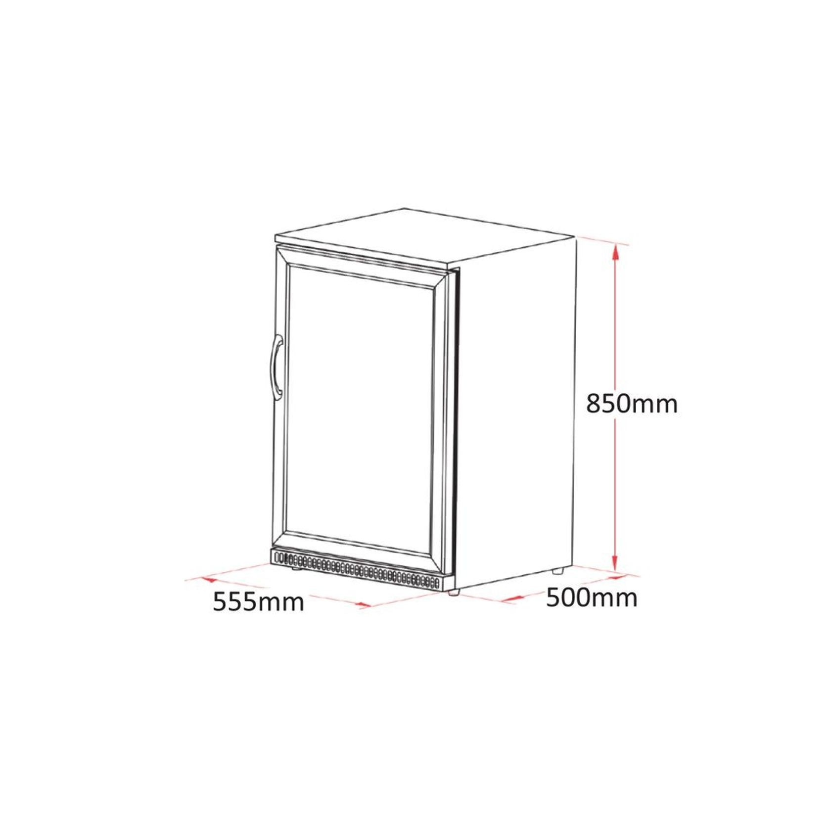 Single Door Alfresco Fridge gallery detail image