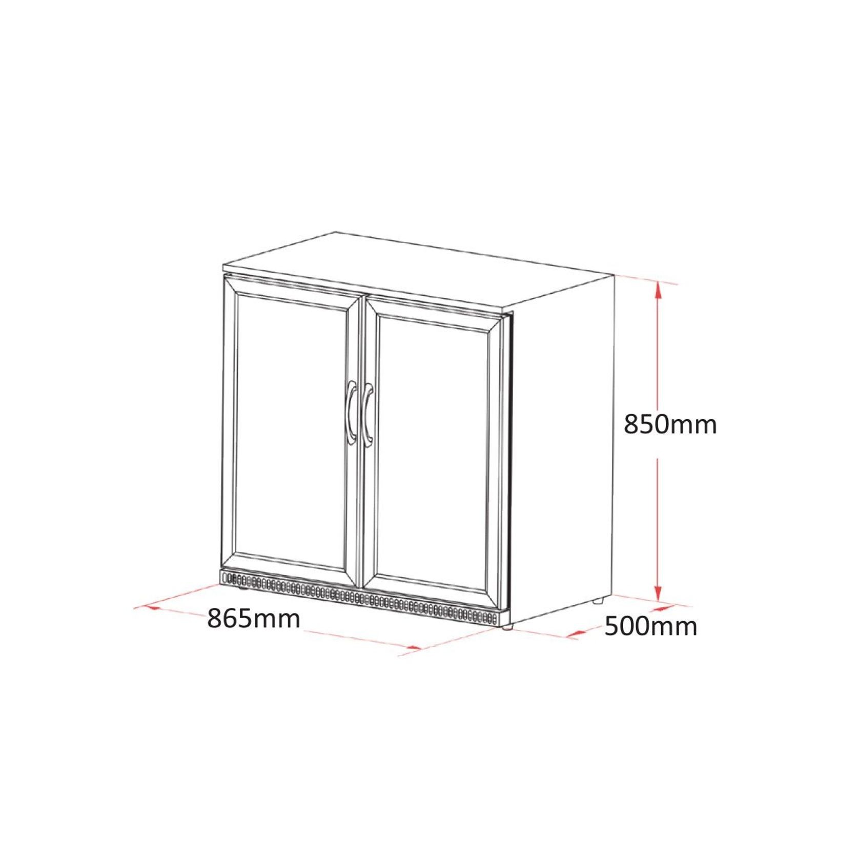 Double Door Alfresco Fridge gallery detail image